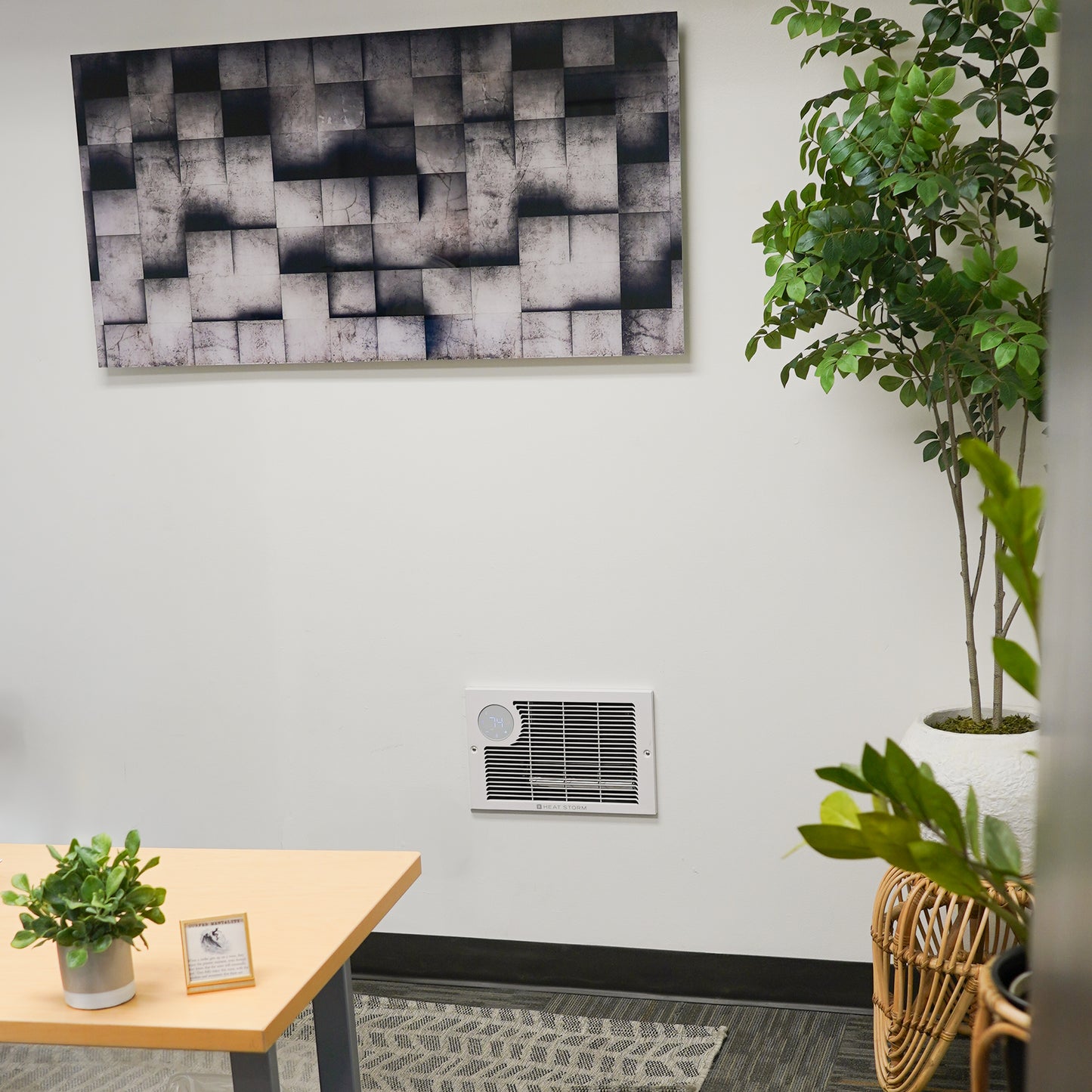 In-Wall Electric Heater with Wi-Fi