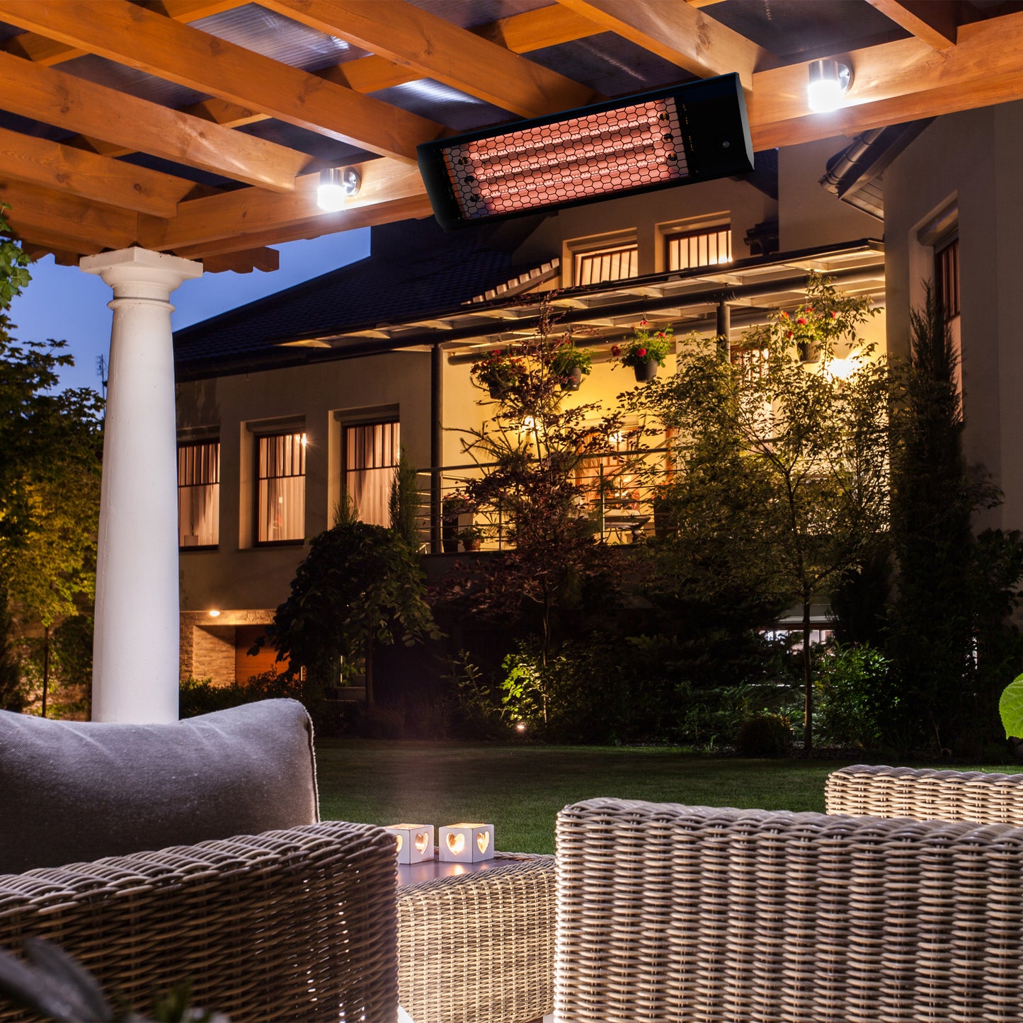 6000 Watt Compact Industrial Infrared Wi-Fi Heater